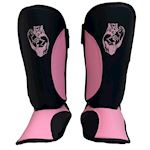 Ronin Scheenbeschermer Kids Tiger-Line - zwart/roze